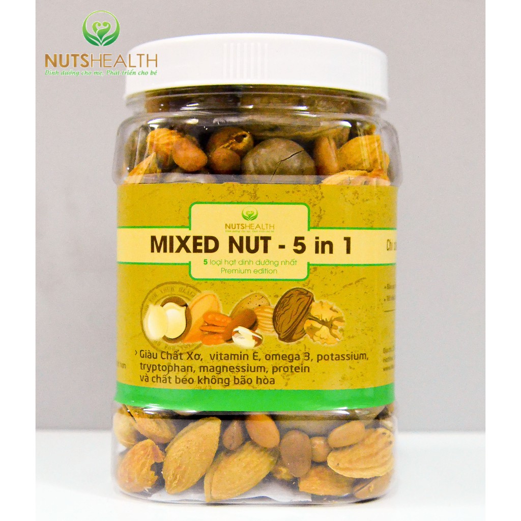 Hạt Mixed Nuts 5 in 1