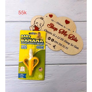 Gặm Nướu Chuối sạch lợi khỏe hàm hàng Mỹ