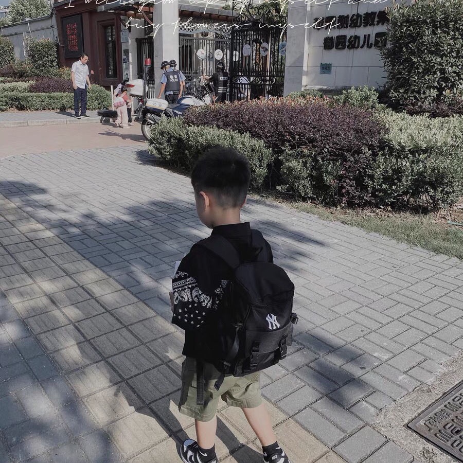 Áo Sơ Mi Cotton Tay Ngắn In Chữ Phong Cách Hàn Quốc Thời Trang Mùa Hè Cho Bé Trai