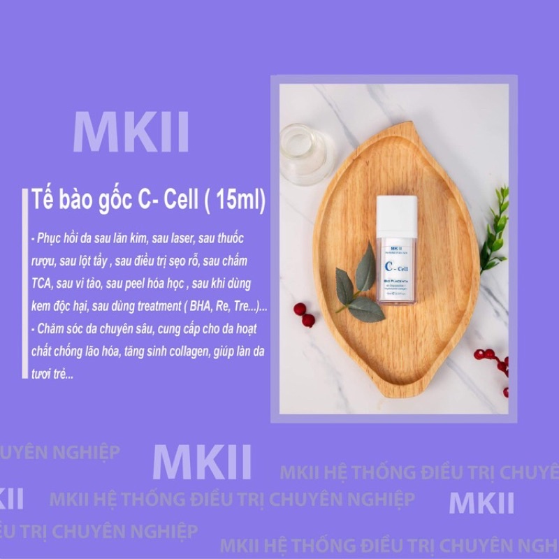 [CHÍNH HÃNG] C-cell Tế bào gốc mỹ phẩm MKII