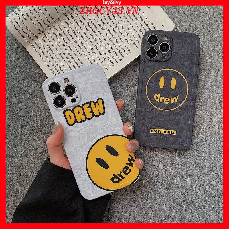 Ốp Điện Thoại Silicone IMD Họa Tiết Mặt Cười Hoạt Hình Cho IPhone13 13ProMax 12 12ProMax 11 11Promax 7Plus XS Max XR