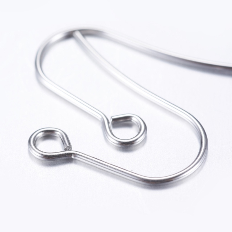 Set 10-20 Móc Làm Trang Sức Bằng Thép Không Gỉ 20x19.5mm