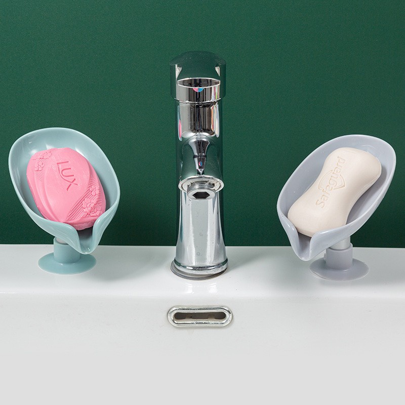 Khay Đựng Xà Phòng ,Giá Đựng Xà Phòng Hình Lá Sen Kiểu Mới Store4girls
