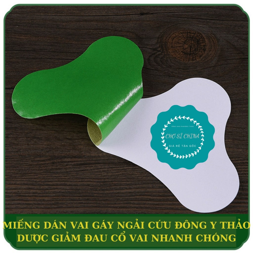 Miếng Dán Vai Gáy Ngải Cứu Đông Y Thảo Dược Hộp 12 Miếng _Phutuan91