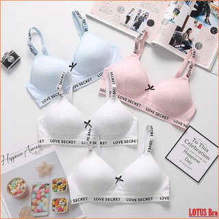 Áo Bra bralette AL47_ áo lót ngực nữ sinh Love Secret mút mỏng mềm chất cotton mát ôm ngực