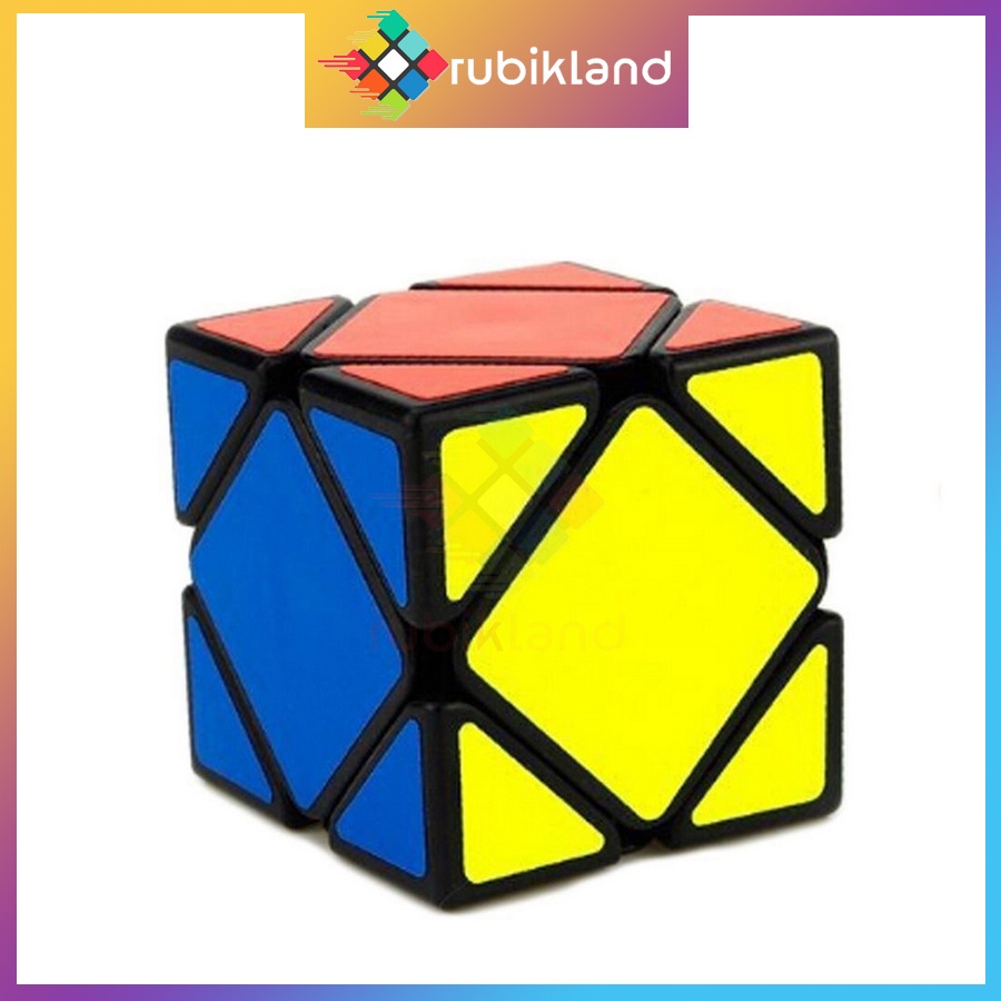 Rubik Skewb QiYi Viền Đen Rubic Biến Thể Đồ Chơi Trí Tuệ Trẻ Em