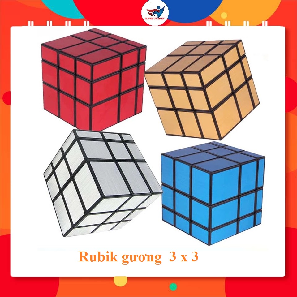 Rubik khối - Tổng hợp bộ rubik 2x2 3x3 4x4 5x5 Rubik biến thể, rubik mặt gương, rubik tam giác