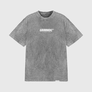 Grimm DC Áo Signature Destroyed collection | CCO PTD. tee // Grey