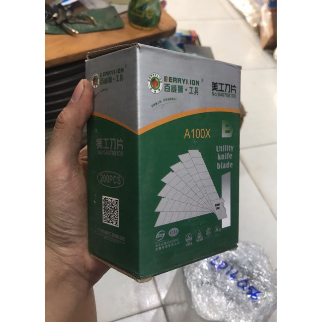 Lưỡi dao rọc giấy BERRYLION set 10 & 20 hộp
