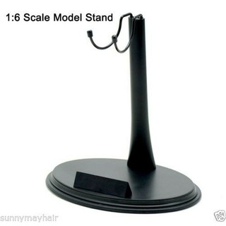 1/6 U-shape Display Stand Black PLastic Supporter F 12” Figure Model Doll Toys