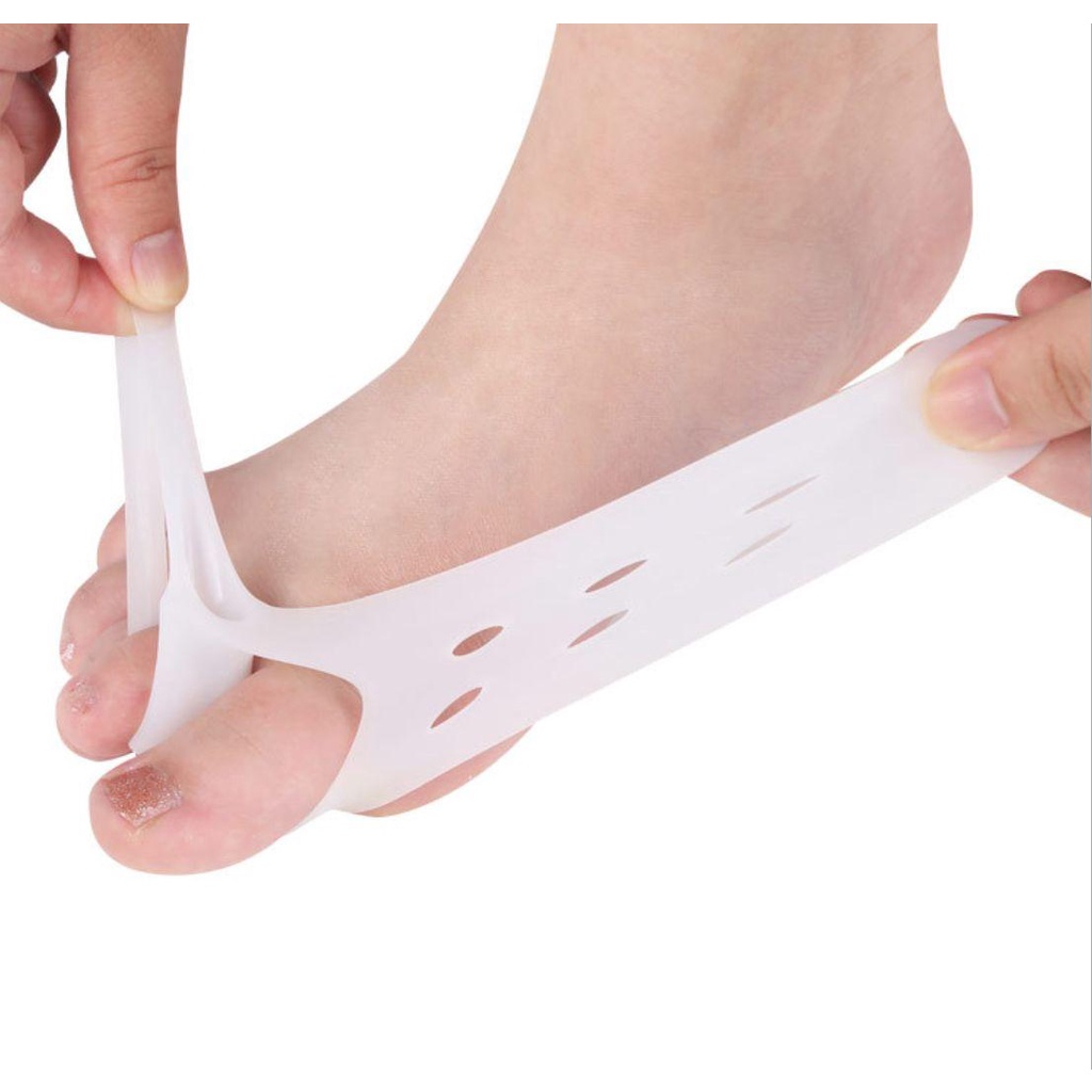 LAY Set 2 Dụng Cụ Chỉnh Hình Ngón Chân Bằng Silicone Tiện Dụng