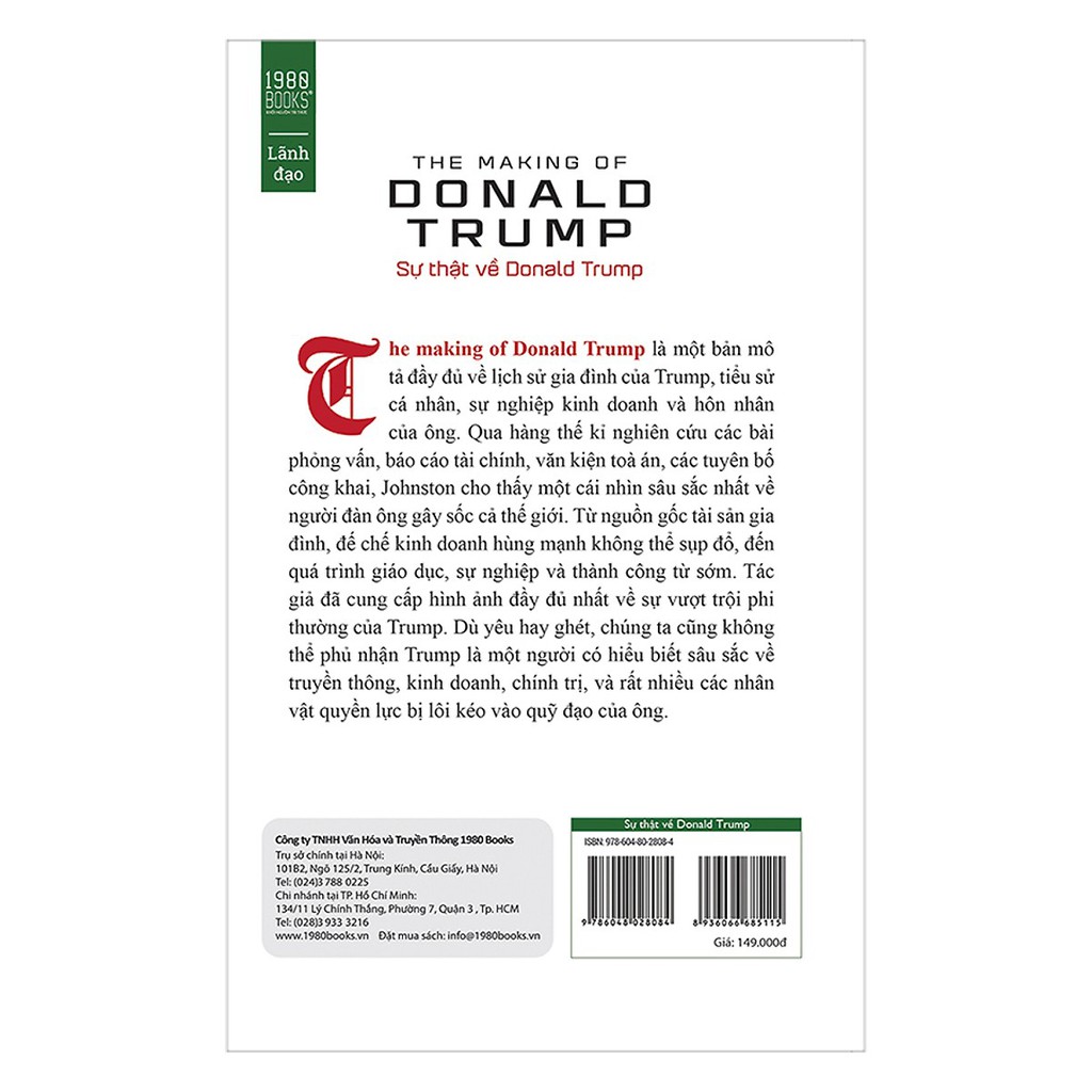 Sách - Sự Thật Về Donald Trump | BigBuy360 - bigbuy360.vn