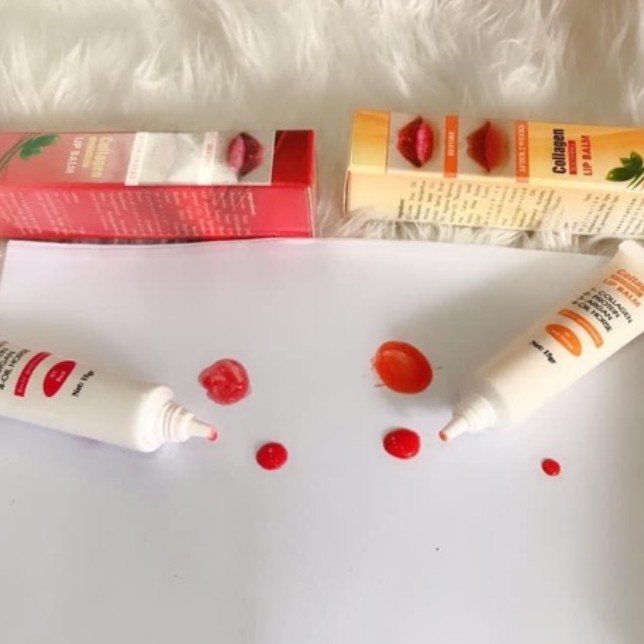Dưỡng kích màu môi Collagen Lip Balm, son dưỡng có màu sau phun xăm thẩm mỹ ,check mã-Usa 15gram | BigBuy360 - bigbuy360.vn