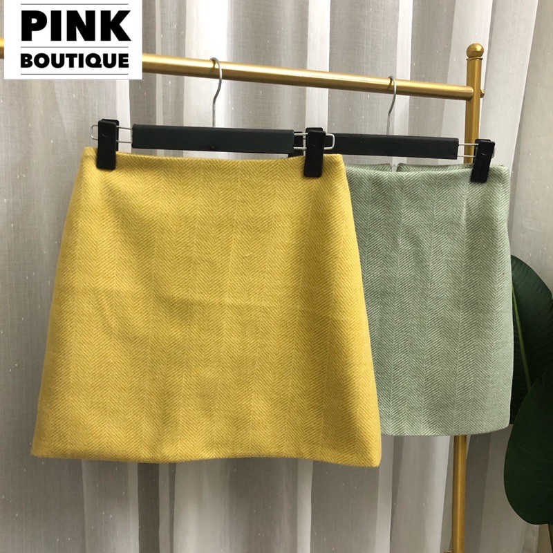 [Mã WAJAN27 hoàn 15% xu đơn 300k] Set Áo Dạ Nữ Kèm Chân Váy Thiết Kế PINKBOU | BigBuy360 - bigbuy360.vn