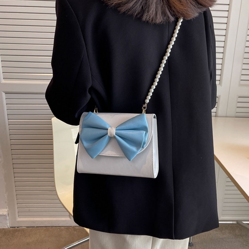 Túi xách IELGY đính nơ thời trang xinh xắn cho nữ