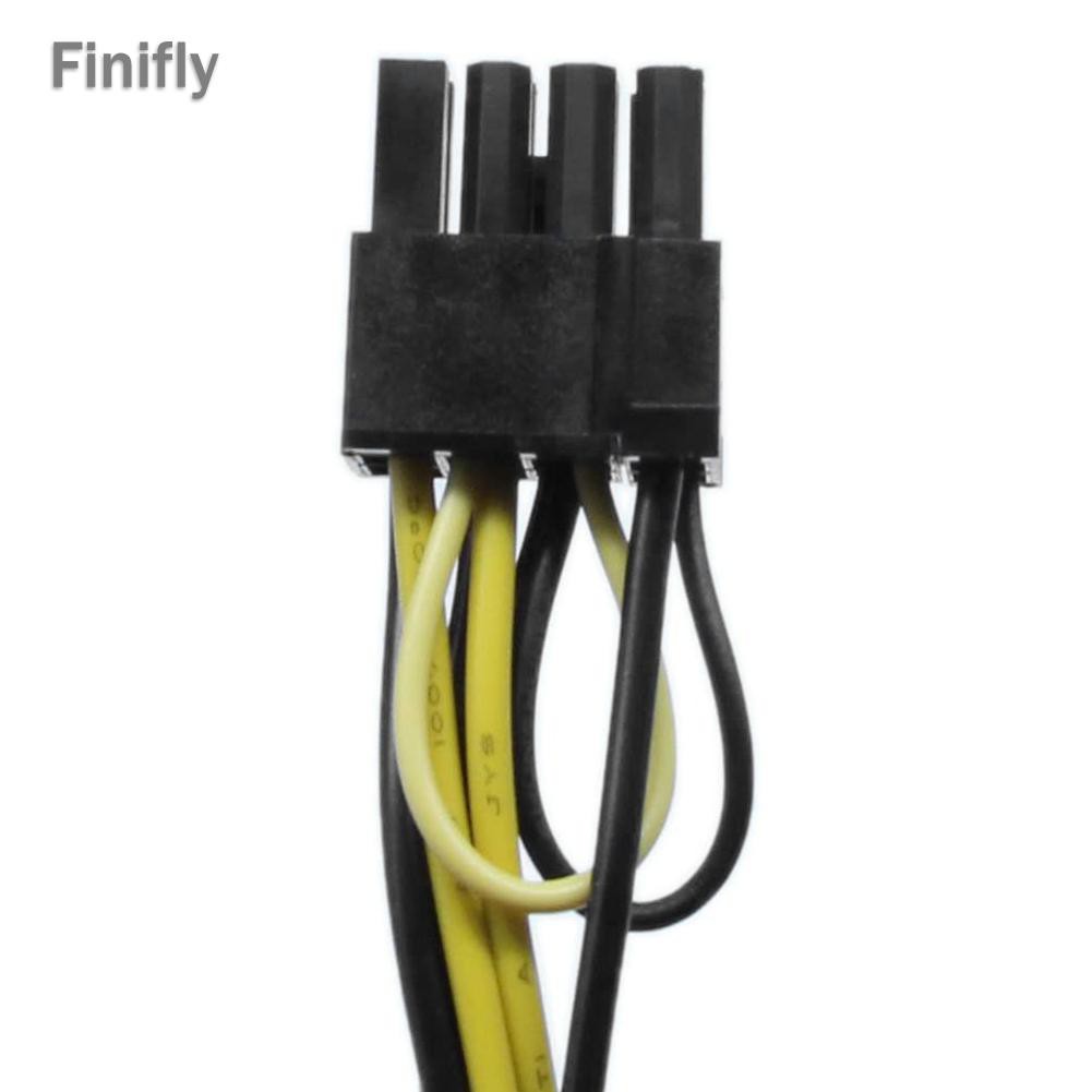 Cáp Chuyển Đổi Finifly 8 Inch 15 Pin Sata Sang 8 Pin (6 + 2) Pci-E Cho Card Đồ Họa