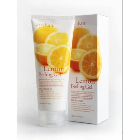 Gel Tẩy Da Chết Korea . Arrahan Lemon Peeling Gel . Hương Chanh hoặc Táo 180ml