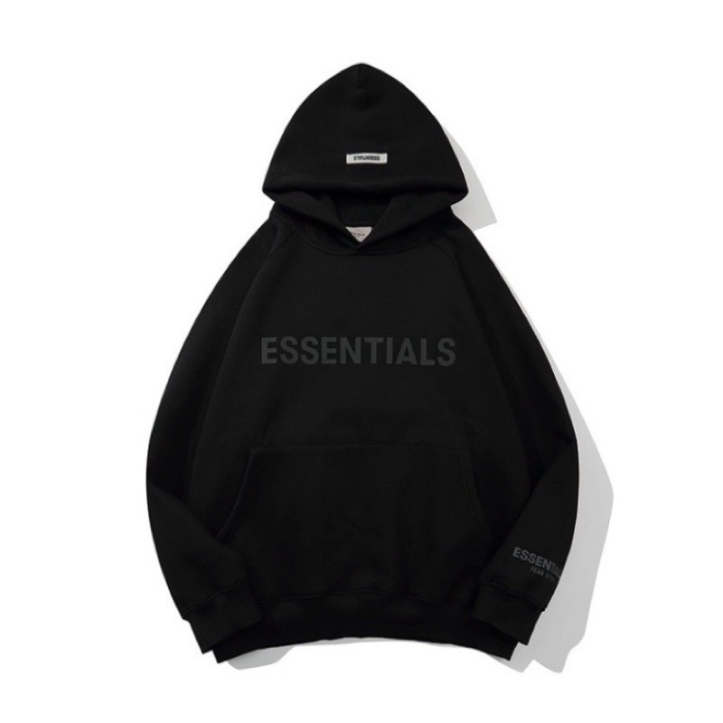 [Freeship]-Áo Hoodie ESSEN unisex nhiều màu sắc phom rộng vải cực dày full tag | BigBuy360 - bigbuy360.vn