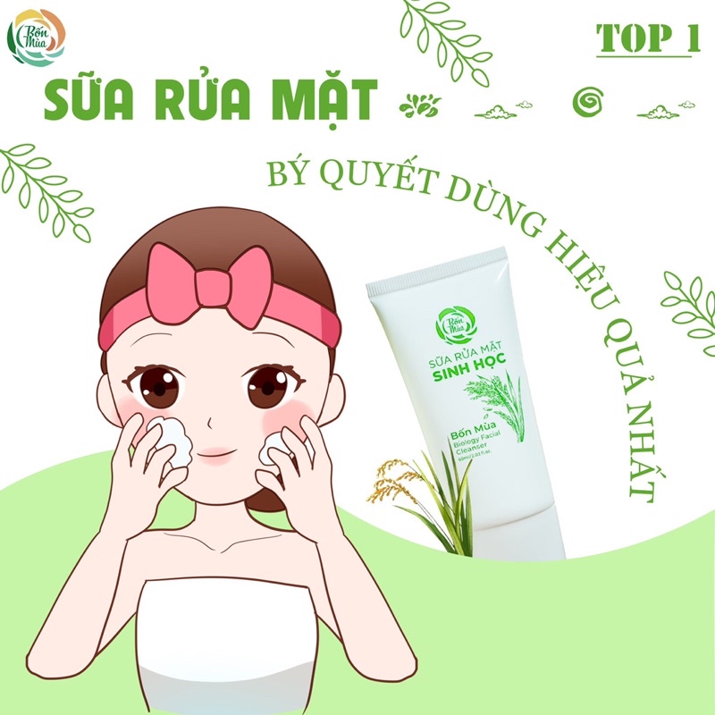 Sữa rửa mặt Bốn Mùa