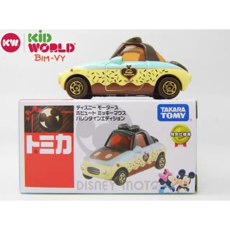 Xe mô hình Tomica Box Disney Motors. Made in China. MS: 778.