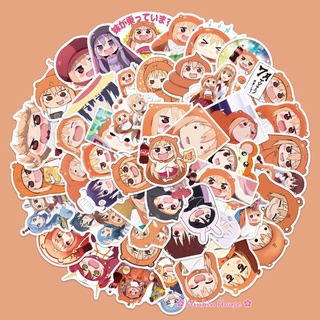 Set 50 Sticker PVC Chống Thấm Nước Chủ Đề Manga Anime Himouto! Umaru-Chan – Cô Em Gái Hai Mặt Dán Vali, MBH, Laptop...