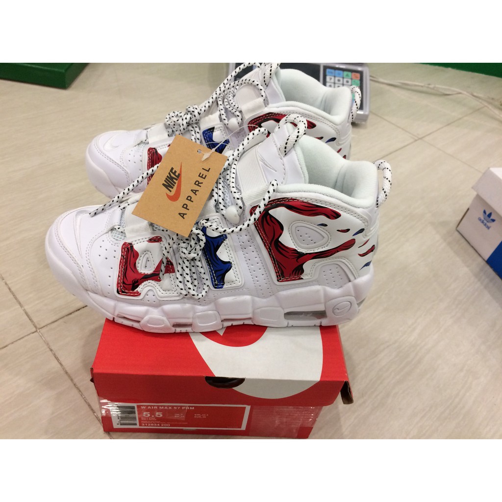 GIÀY THỂ THAO NIKE AIR MORE UPTEMPO MẦU TRẮNG SỮA