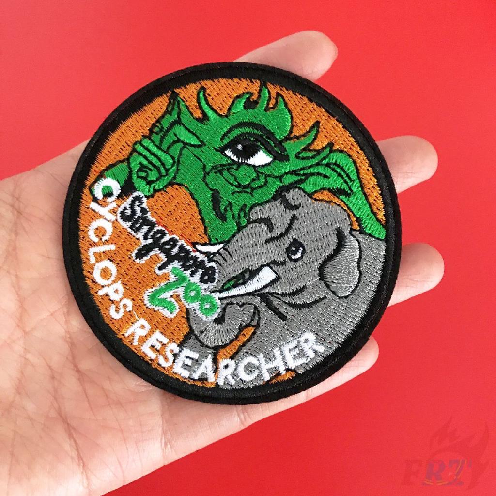 Miếng dán patch ủi hình các con thú（☸ Animals - Singapore Zoo Patch ☸）