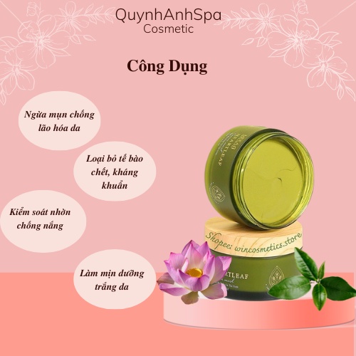 Mặt Nạ Diếp Cá Tái Sinh MEEA ORGANIC, giảm mụn, làm mờ vết thâm và dưỡng trắng da quynhanhspa20