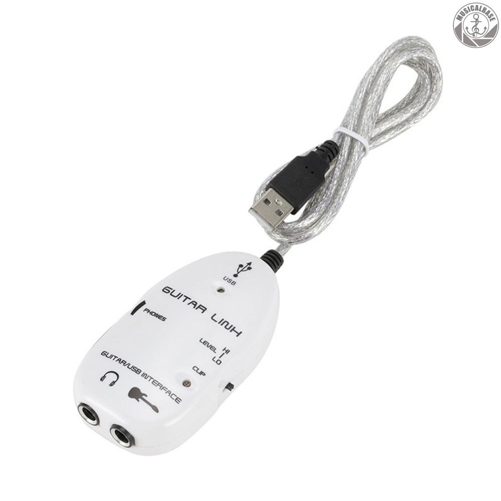 Dây Cáp Kết Nối Đàn Ghi Ta Với Usb Cho Pc / Máy Tính