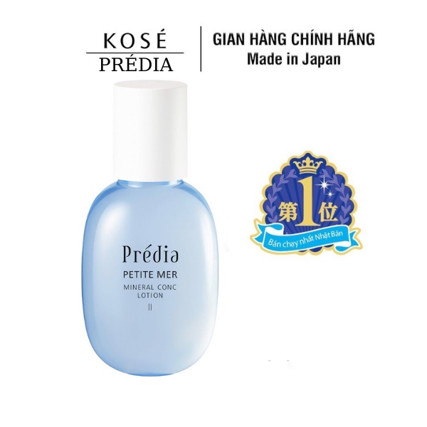 Nước hoa hồng Kosé giàu khoáng chất- Prédia Petite Mer Mineral Conc Lotion I/II