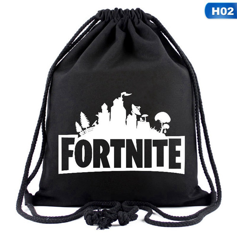 Baihuijianzhu Túi Dây Rút Chống Thấm Nước In Hình Game Fortnite Dogtag