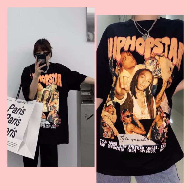 Áo phông Giày G.C tay lỡ nam nữ unisex form rộng ullzang vải cotton mịn giá rẻ mặc đơn đôi nhóm