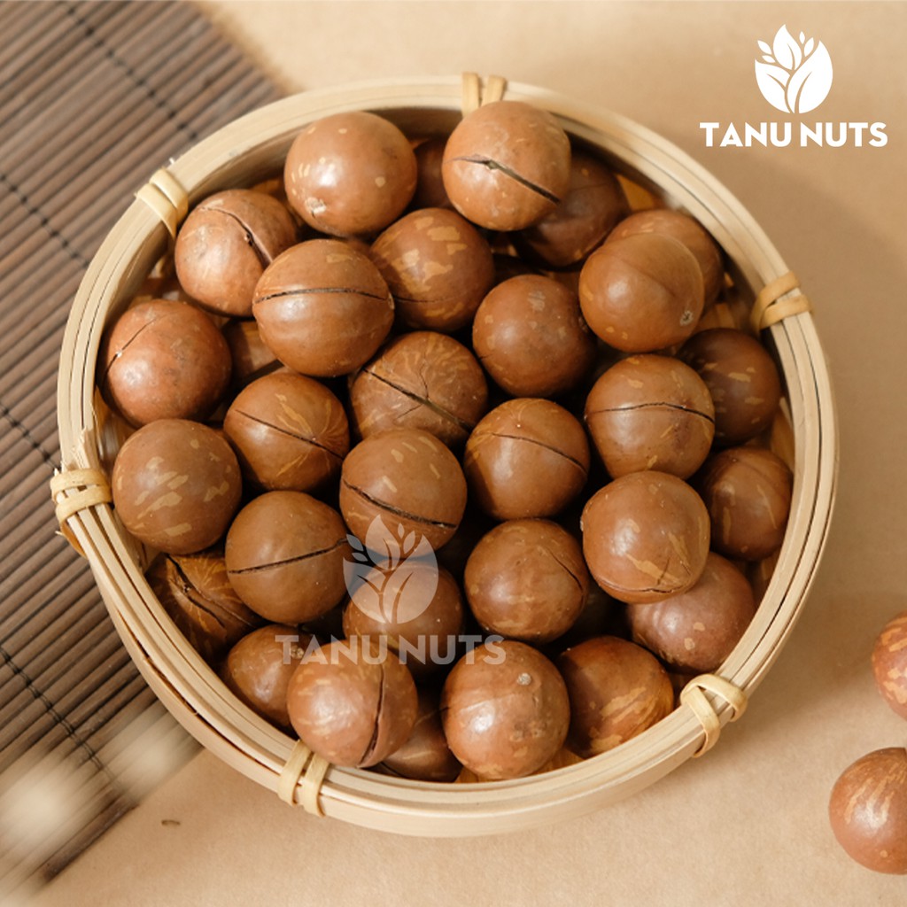 Hạt macca Úc nứt vỏ TANU NUTS, hạt macca nhập khẩu Úc đã rang sấy tốt cho bà bầu