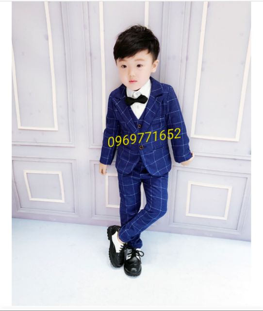 Bộ vest bé trai