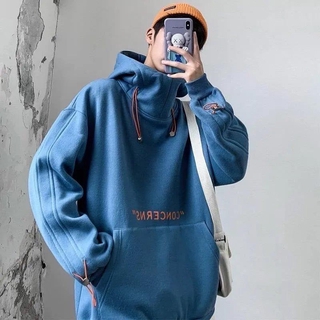 Áo Hoodie Tay Dài Cổ Cao Thời Trang Đa Phong Cách Dành Cho Nam