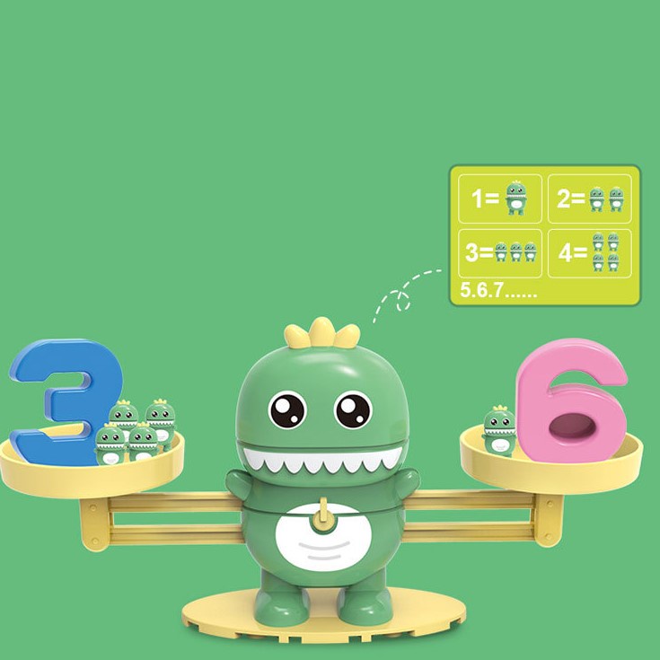 [Hàng sẵn] Đồ Chơi Giáo Dục Trẻ Sớm Bằng Câu Đố Cân Bằng Kỹ Thuật Số