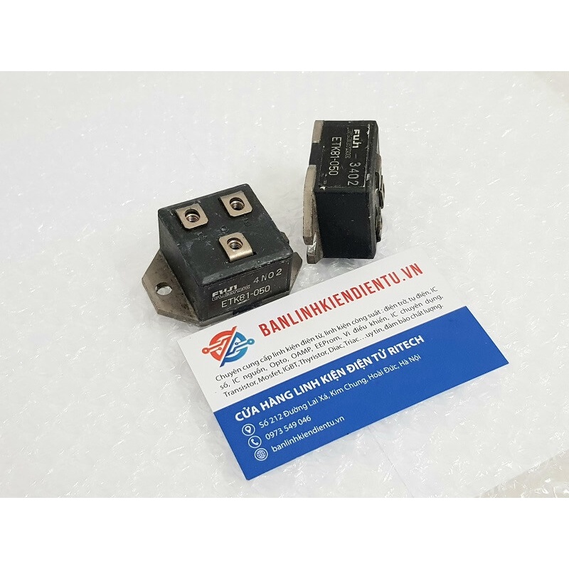 ETK81-050 Module Transistor 50A/500V (Tháo máy)