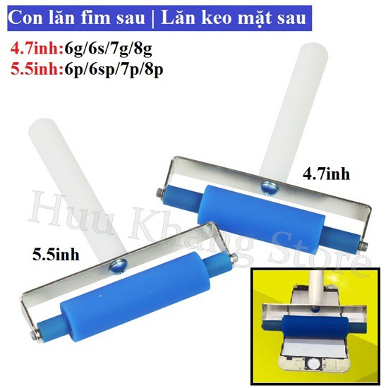 Con lăn phim sau | 4.7 inh | 5.5 inh