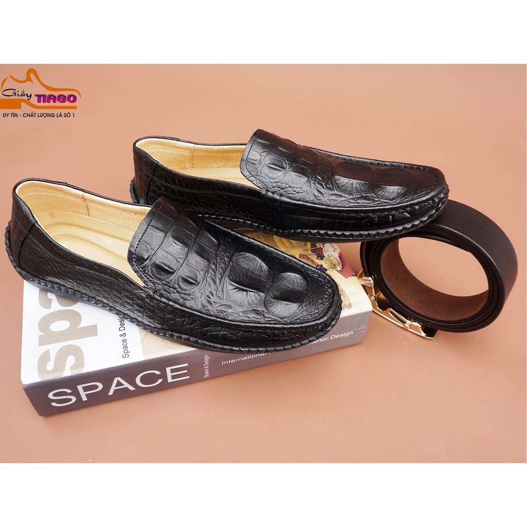 giày mọi nam da bò cao cấp cs01