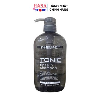 Dầu Gội Dành Cho Nam Tonic Pharmaact 600ml Nhật Bản-Mùi Hương Nam Tính, Quyến Rũ.