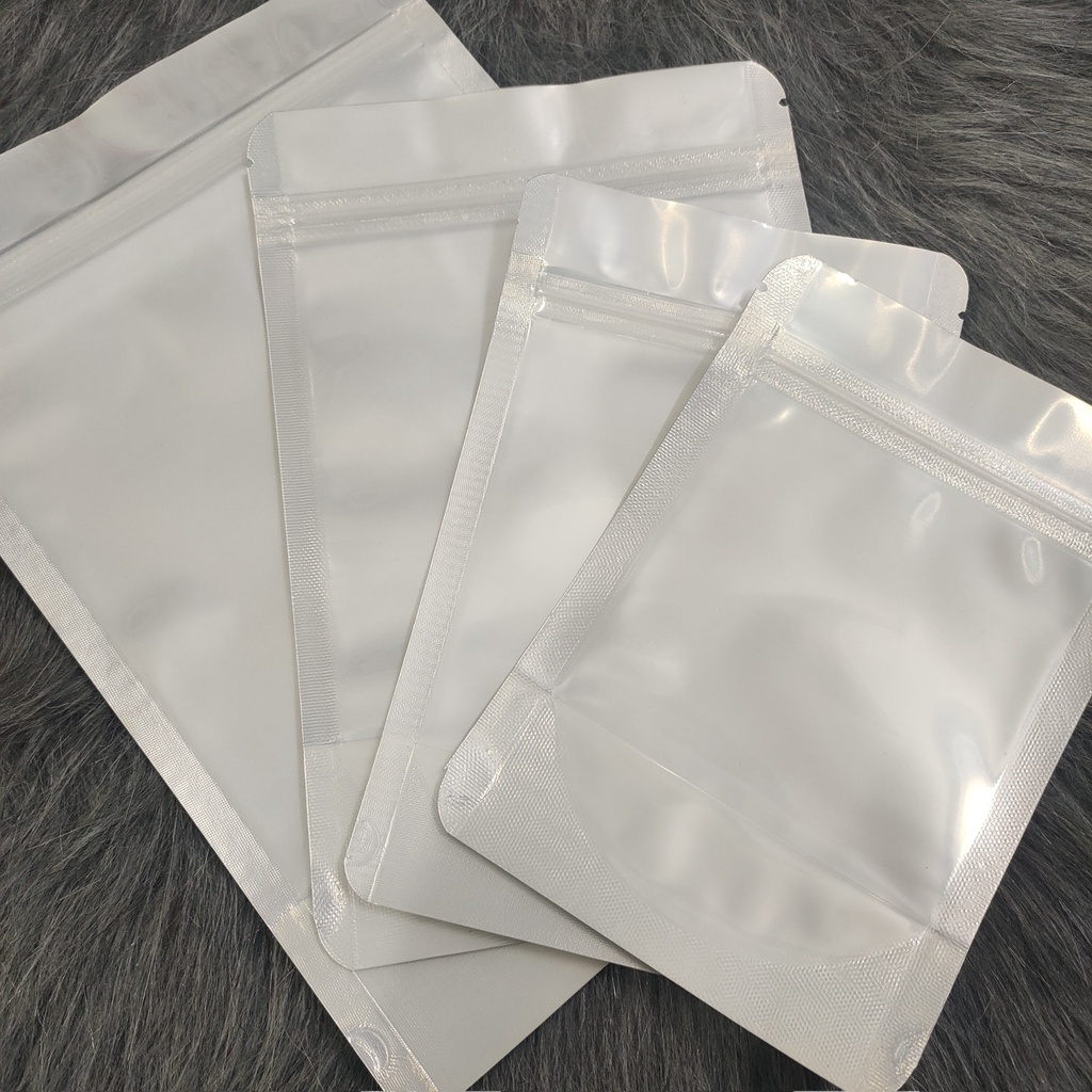 Túi Zip Bạc / Túi Zip Trong / Túi Zip Chỉ Đỏ (1 Lạng) - Có Nhiều Size