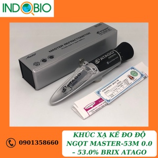 Khúc xạ kế đo độ ngọt master-53m 0.0 – 53.0% brix atago