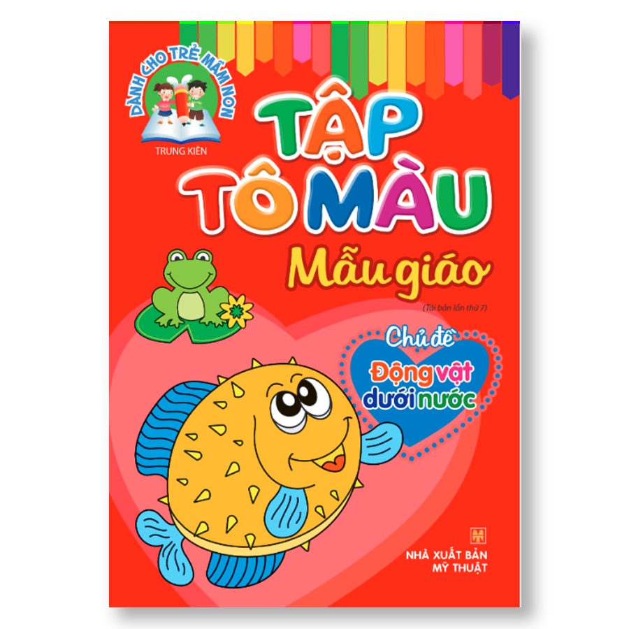 Combo Sách: Tập Tô Màu Mẫu Giáo ( Túi 8 Cuốn) Tái Bản