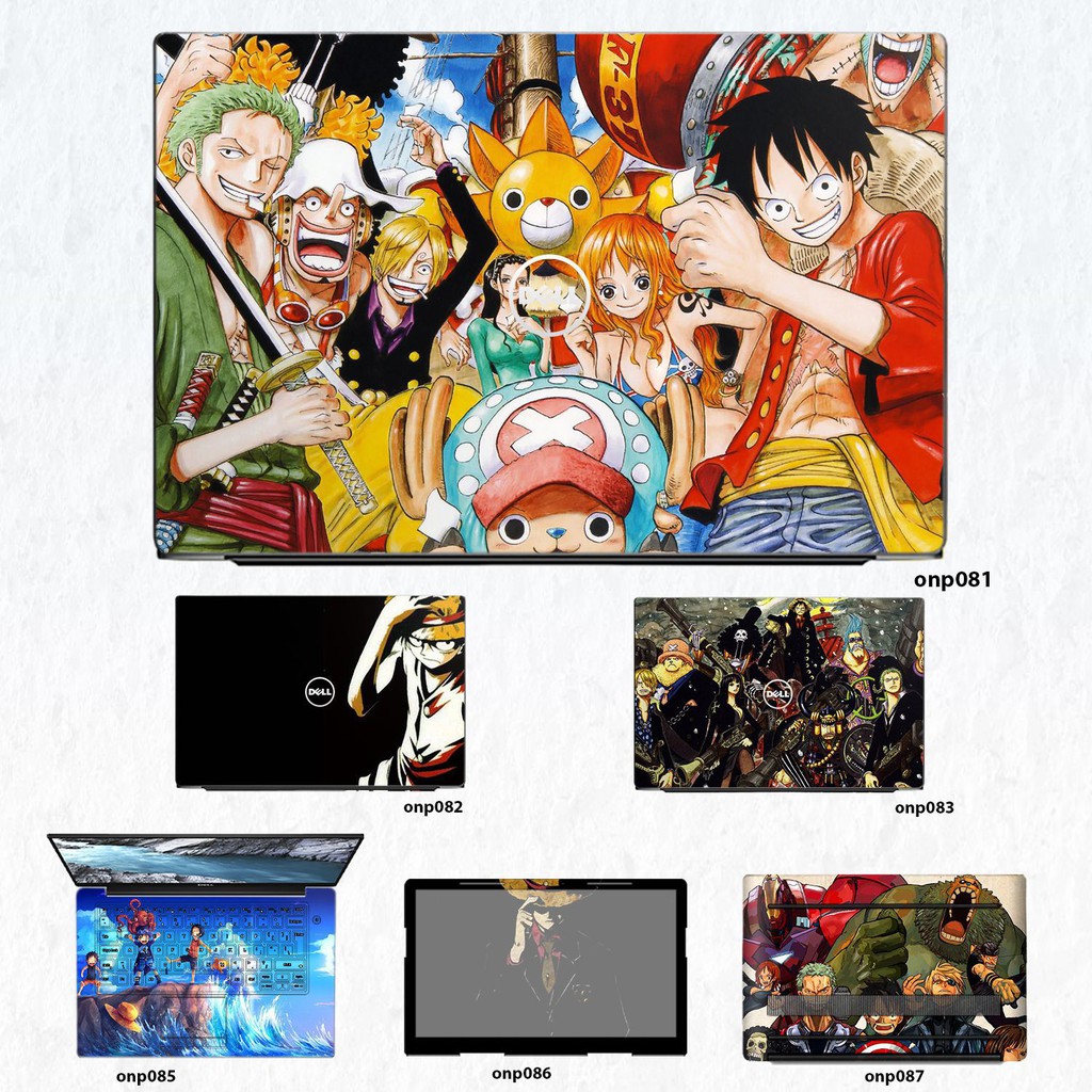 Skin dán Laptop Dell in hình One Piece nhiều mẫu 7 (inbox mã máy cho Shop)