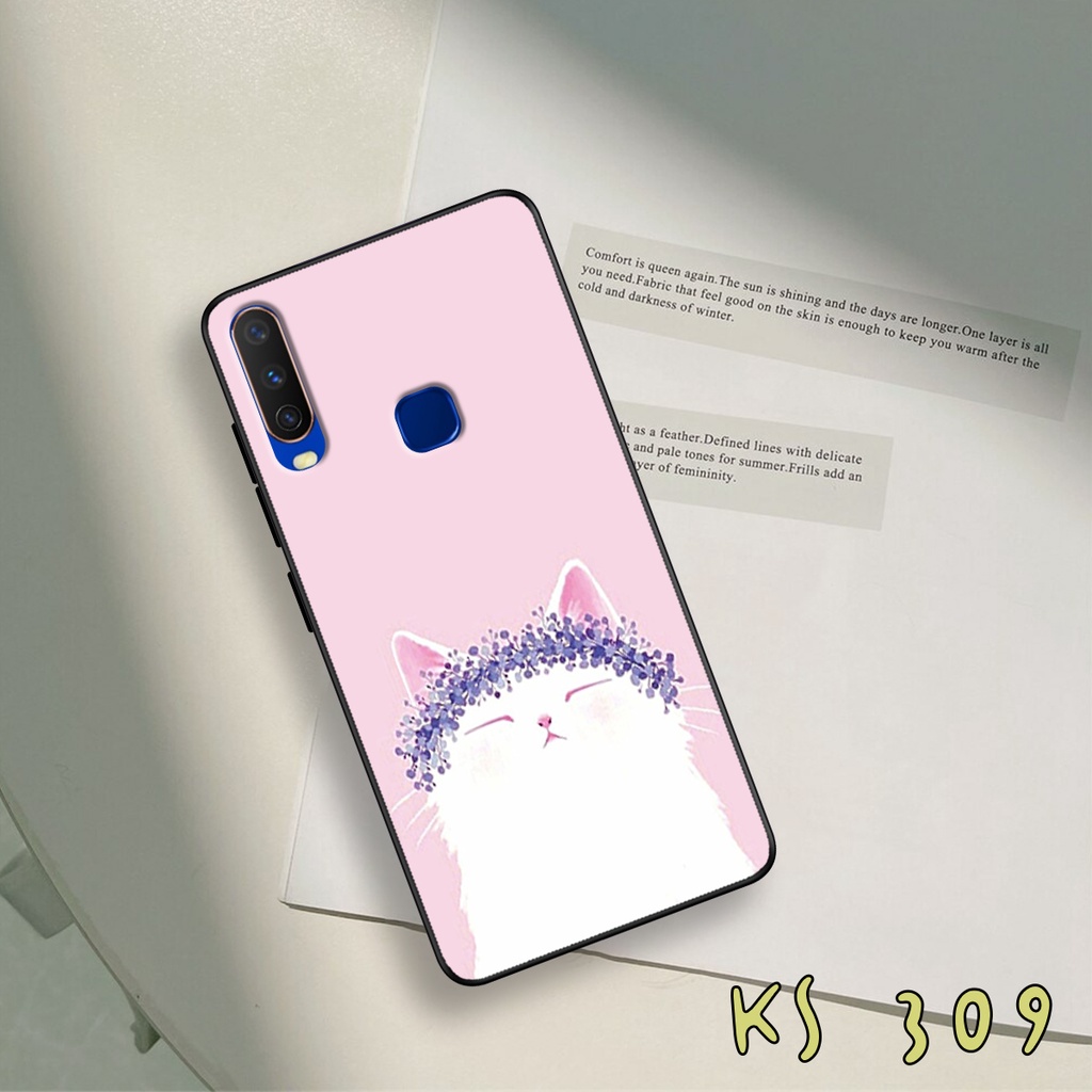 Ốp lưng Vivo Y12 - Y15 - Y17 - U10 - Ốp in hình mèo con ngộ nghĩnh