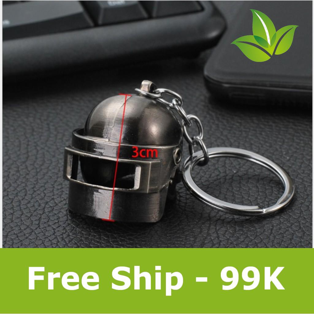 [LUCID] Móc khóa Mũ 3  ( Ba ) - PUBG ( Battleground )