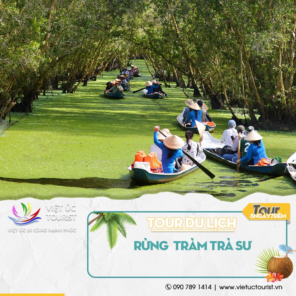 Miền Tây [E-voucher] Tour du lịch khám phá các tỉnh Miền Tây | Việt Úc Tourist