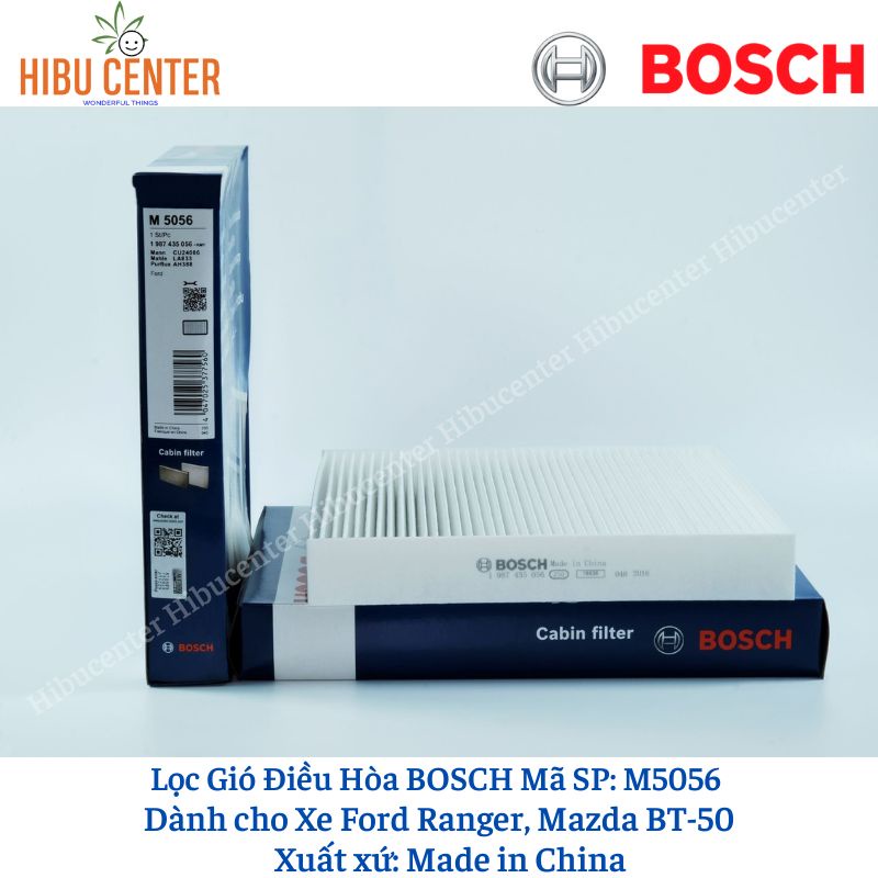 Lọc Gió Điều Hòa BOSCH Sp: M5056 Dành cho Xe Ford Ranger, Mazda BT-50 | Hibucenter