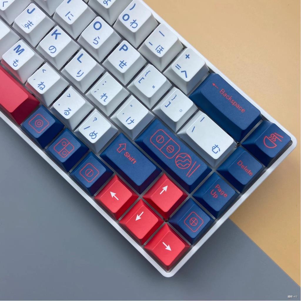 ✟◕Các phím GMK Bento Keycap Cherry Profile PBT 129 tương thích với các bàn phím cơ như 104/68/87/980