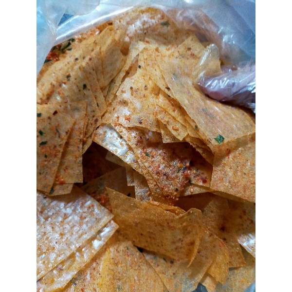 500g bánh tráng phomai tôm hành 45k (ko ngon trả lại cho Shop hoàn tiền)